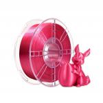 PLA Filament Silk Rose Red 3D Printer Filament with Printing Temperature 170-230C