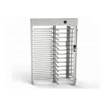 Single Lane Arc Frame Full Height Turnstile , Pedestrian Barrier Gate Bi - Directional