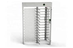 China Single Lane Arc Frame Full Height Turnstile , Pedestrian Barrier Gate Bi - Directional supplier
