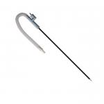 Stright Handle Non Sticky Laparoscopic Hook Cautery 3 Meter Wire Length for sale