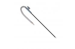 China Stright Handle Non Sticky Laparoscopic Hook Cautery 3 Meter Wire Length supplier