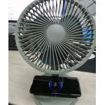ABS Rechargeable Table Fans Portable Desk Fan With 4000mAh Battery