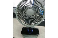 China ABS Rechargeable Table Fans Portable Desk Fan With 4000mAh Battery supplier