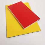Color Coated  Aluminum Composite Panel Width 1500mm Max Outer Wall for sale
