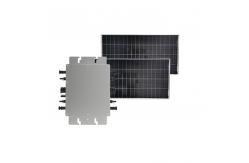 China Grid Connected Micro Inverter Solar System 1400 Watt IP65 Silver Household Solar Inverter supplier