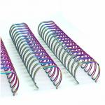 Spiral Wire Binding Twin Binding Wire Nylon Coated Twin Wire 1.1mm Thick for sale
