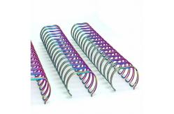 China Spiral Wire Binding Twin Binding Wire Nylon Coated Twin Wire 1.1mm Thick supplier