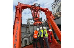 China OUCO 3.5 Tonne Retractable A Frame For Deep Sea Research supplier