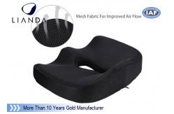 China Enhanced Memory Foam Cushion Relief For Orthopedic Coccyx , Back , Sciatica supplier