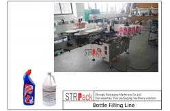 China Automatic Bottle Filling Line 2000-5000 BPH Capacity For Toilet Cleaner Liquid supplier