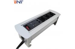 China Brushed Aluminum Alloy table hidden socekt  For  Conference Room supplier