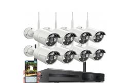 China Weatherproof CCTV 8 Channel Camera System 64Kbps Wireless Stable supplier