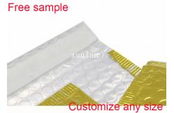 China Self Adhesive Tape Padded Shipping Metallic Bubble Mailing Envelopes Custome Logo supplier