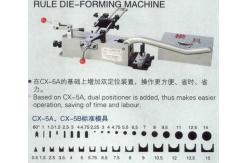 China Rule Die Forming Machine Manual Auto Bender Machine With 41 Modules supplier