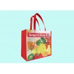 Supermarket Recyclable Non Woven Fabric Bags Customized Shopping Bags with Handle for sale