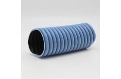 China Conductive PTFE Convoluted Hose High Temperature 260C DN50 I.D 2'' supplier