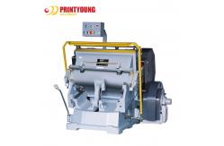 China 4kw Manual Carton Die Cutting Machine Single Pressing Anti Friction supplier
