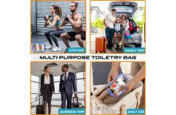 China Lager Capacity Waterproof Durable Clear Toiletry Bags With Zipper supplier