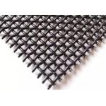 Black Powder Coated Security Door Mesh 316 304 Marine Stainless Steel for sale