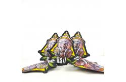 China Plastic Die Cut Custom Shaped Mylar Bags 3.5g Pack Irregular Smell Proof supplier