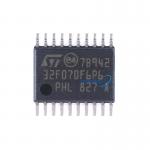 Stm32f070f6p6 Mcu Chips 32kb Arm Cortex M0 Processor 6kb 48mhz Flash Tssop20 for sale