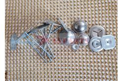 China Disc Base Perforated Base Insulation Fasteners For Roofing Application And Deck supplier