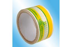 China non-toxic Self adhesive BOPP polypropylene strapping tape for goods / cargo packing supplier