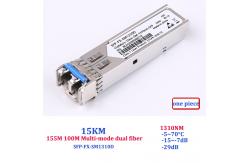 China 100M 155M Multimode Dual Fiber Optical Module Compatible With Huawei H3C Switch supplier