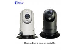China High Defination Vehicle PTZ Camera , Infrared Dome IP Camera PTZ Auto Tracking supplier