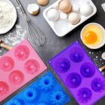 Waterproof Silicone Doughnut Mould Lightweight Portable Washable for sale