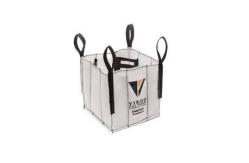 China Empty 1 Tonne Fertilizer Bags Fibc Open Top Dust proof Customized supplier