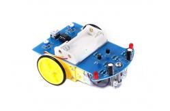 China D2 - 1 Intelligent Arduino Car Robot , Yellow / Bule Arduino Robot Car Kit supplier