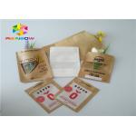 Customized printed kraft paper k stand up pouch beef jerky snack plastic packaging bag with clear window for sale