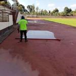 Sandwich System Tartan Stadium Running Track Material Training Center for sale