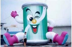 China inflatable advertising giant can man / inflatable promotion products supplier