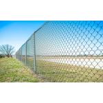 PVC Diamond Mesh Garden Chain Link Fence 40mmx40mm for sale