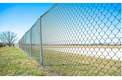 China PVC Diamond Mesh Garden Chain Link Fence 40mmx40mm supplier