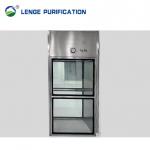 800x800x1800 Floor Type SS 304 Cleanroom Static Pass Box Without Bottom for sale