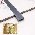 Gold Listello Tile Trim Extruded Aluminium Material For UV Board for sale