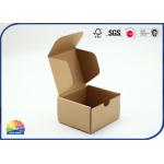 E Flute Kraft Corrugated Mailer Boxes For Gift Soap Packaging for sale