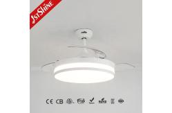 China Standard Wind LED Ceiling Fan with Retractable PC Blades and Air Conditioning Function supplier