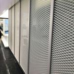 Building Ceilings Aluminum Expanded Wire Mesh Facade Screen Building Material for sale