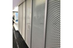 China Building Ceilings Aluminum Expanded Wire Mesh Facade Screen Building Material supplier