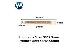 China 30W 3535 365nm 395nm 405nm printing machine uv led module factories supplier