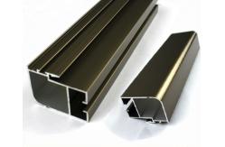 China Smooth Extruded Aluminum Electronics Enclosure Sliding Glass Window Frame Parts supplier