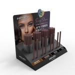 Customized PVC Display Stand Foam Board Eyebrow Pencils Display Racks For Cosmetics for sale