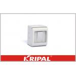 UKW - 1GS Weatherproof Switch Socket , White Weatherproof Electrical Outlet for sale