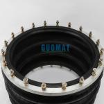 Heavy-Duty Equipment Air Spring 3H480312 with Flange Ring Triple Convoluted