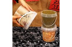 China Transparent 500ML Food Grade Plastic Bucket with Lid Customized Pattern by UMETASS supplier