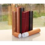 Classical Leather Surface Cardboard Paper Cans Packaging with SGS Certification